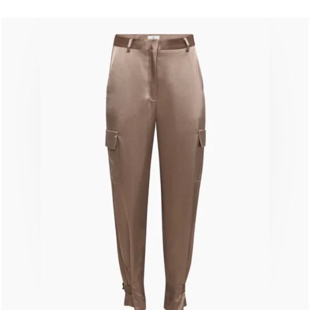 Aritzia Babaton Refined Cargo Pant in Deep Taupe, Size 4 Taupe - Picture 5 of 13